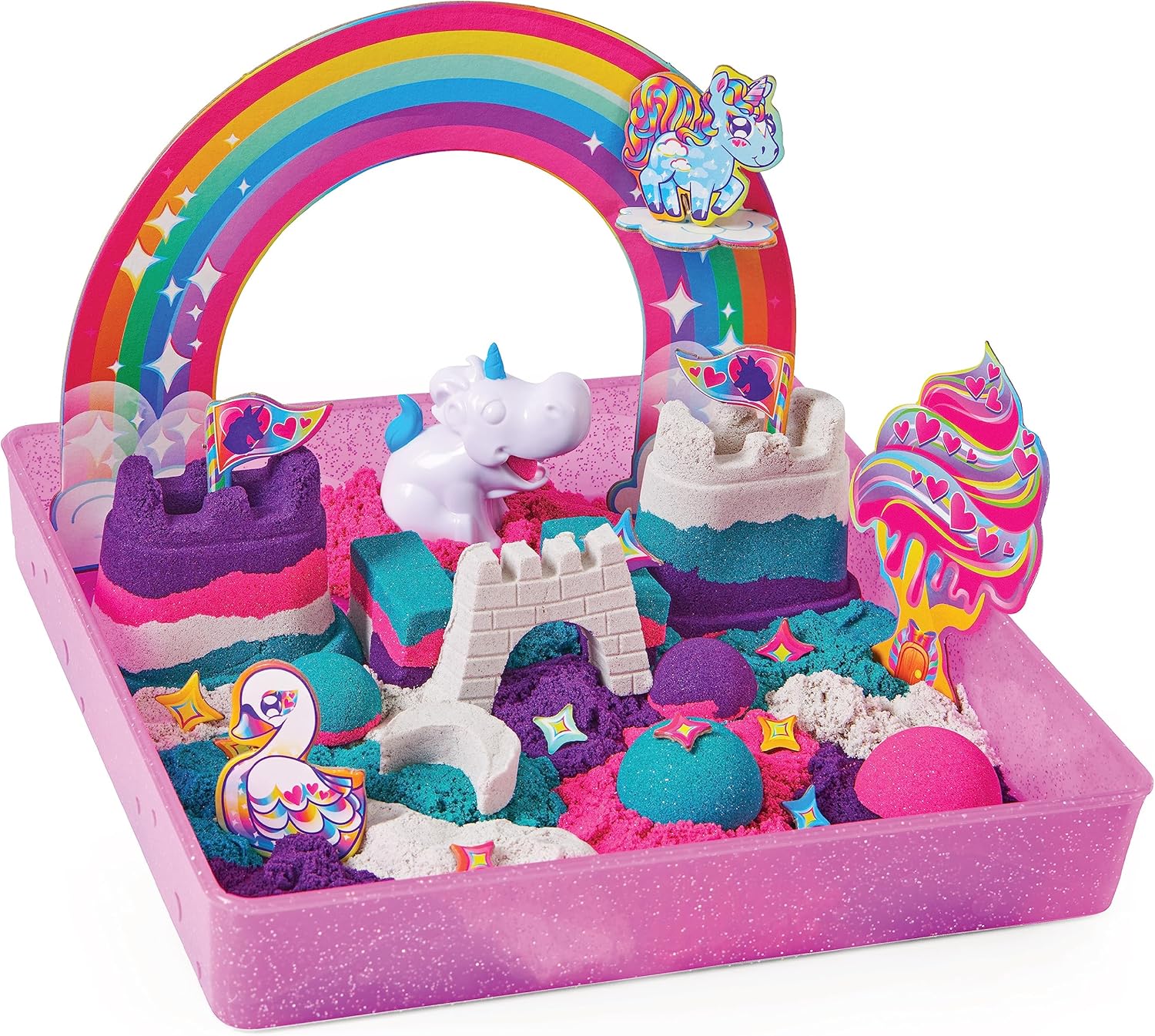 kinetic sand unicorn kingdom set kinetic sand unicorn kingdom set