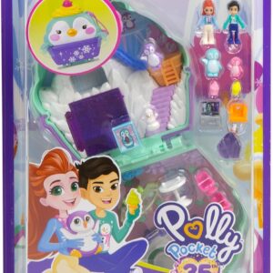 polly pocket snowy penguin set