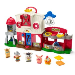 fisher price little people farm interactive playset