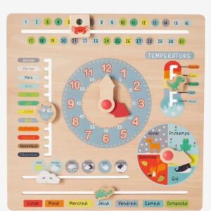 fsc wooden calendar by vertbaudet