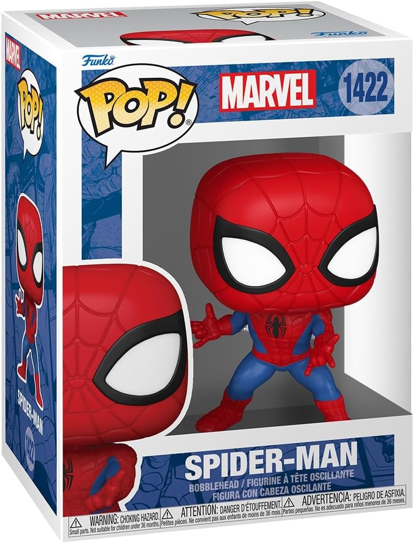 pop! marvel spider man classique figurine 9 cm pop! marvel spider man classique figurine 9 cm